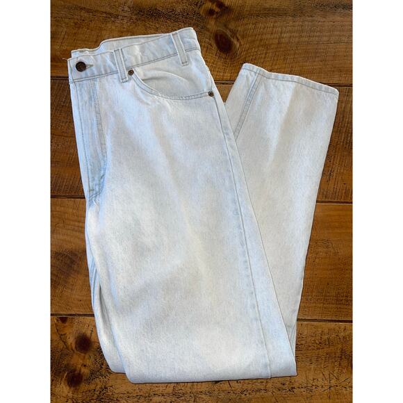 Mens VTG Levi's 505 Orange‎ Tab Bleach Wash Regular Fit Straight Leg Jeans W36 - Picture 2 of 11